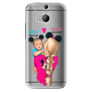 Plastové puzdro iSaprio - Mama Mouse Blonde and Boy - HTC One M8 vyobraziť