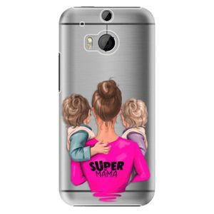 Plastové puzdro iSaprio - Super Mama - Two Boys - HTC One M8 vyobraziť