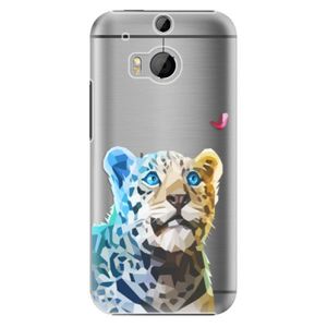 Plastové puzdro iSaprio - Leopard With Butterfly - HTC One M8 vyobraziť