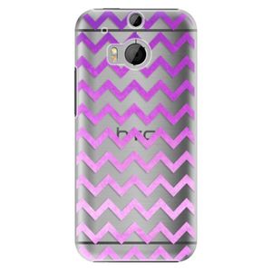Plastové puzdro iSaprio - Zigzag - purple - HTC One M8 vyobraziť