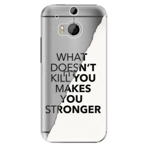 Plastové puzdro iSaprio - Makes You Stronger - HTC One M8 vyobraziť