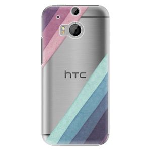 Plastové puzdro iSaprio - Glitter Stripes 01 - HTC One M8 vyobraziť