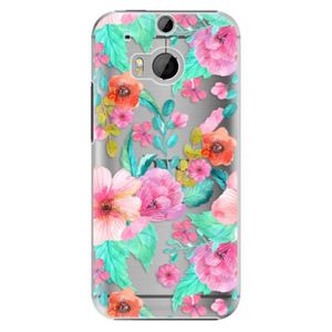Plastové puzdro iSaprio - Flower Pattern 01 - HTC One M8 vyobraziť