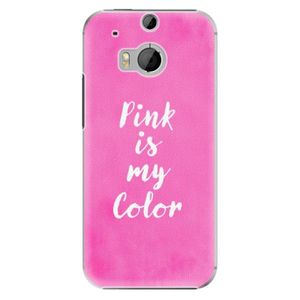 Plastové puzdro iSaprio - Pink is my color - HTC One M8 vyobraziť