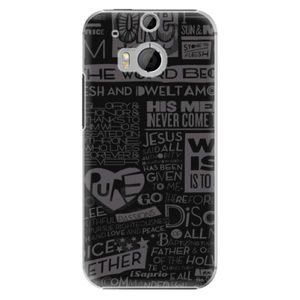 Plastové puzdro iSaprio - Text 01 - HTC One M8 vyobraziť