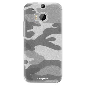 Plastové puzdro iSaprio - Gray Camuflage 02 - HTC One M8 vyobraziť