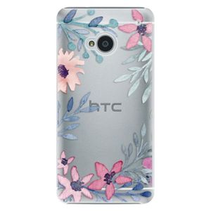 Plastové puzdro iSaprio - Leaves and Flowers - HTC One M7 vyobraziť