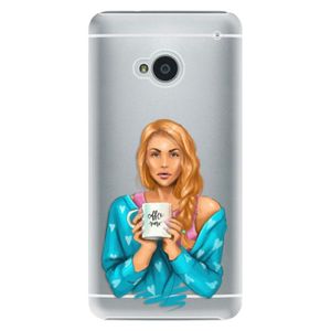 Plastové puzdro iSaprio - Coffe Now - Redhead - HTC One M7 vyobraziť
