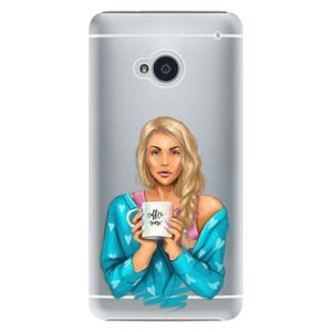 Plastové puzdro iSaprio - Coffe Now - Blond - HTC One M7 vyobraziť