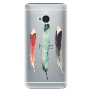 Plastové puzdro iSaprio - Three Feathers - HTC One M7 vyobraziť