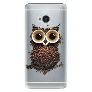Plastové puzdro iSaprio - Owl And Coffee - HTC One M7 vyobraziť