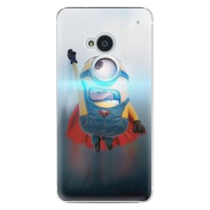Plastové puzdro iSaprio - Mimons Superman 02 - HTC One M7 vyobraziť