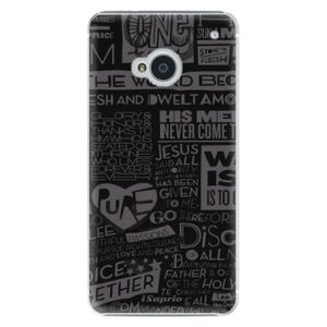 Plastové puzdro iSaprio - Text 01 - HTC One M7 vyobraziť