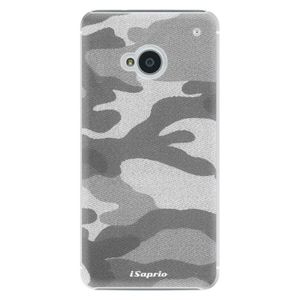 Plastové puzdro iSaprio - Gray Camuflage 02 - HTC One M7 vyobraziť