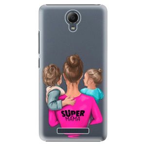 Plastové puzdro iSaprio - Super Mama - Boy and Girl - Xiaomi Redmi Note 2 vyobraziť
