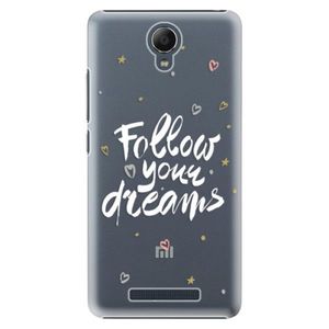 Plastové puzdro iSaprio - Follow Your Dreams - white - Xiaomi Redmi Note 2 vyobraziť