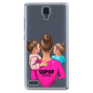 Plastové puzdro iSaprio - Super Mama - Two Girls - Xiaomi Redmi Note vyobraziť