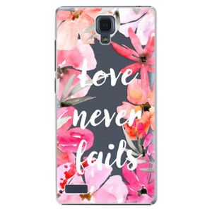Plastové puzdro iSaprio - Love Never Fails - Xiaomi Redmi Note vyobraziť