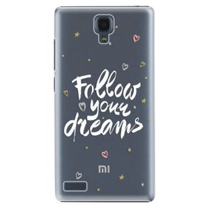 Plastové puzdro iSaprio - Follow Your Dreams - white - Xiaomi Redmi Note vyobraziť