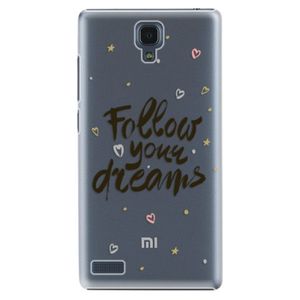 Plastové puzdro iSaprio - Follow Your Dreams - black - Xiaomi Redmi Note vyobraziť