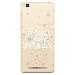 Plastové puzdro iSaprio - Follow Your Dreams - white - Xiaomi Redmi 3 vyobraziť