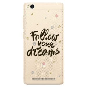 Plastové puzdro iSaprio - Follow Your Dreams - black - Xiaomi Redmi 3 vyobraziť
