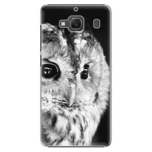 Plastové puzdro iSaprio - BW Owl - Xiaomi Redmi 2 vyobraziť