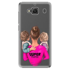 Plastové puzdro iSaprio - Super Mama - Two Boys - Xiaomi Redmi 2 vyobraziť