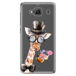 Plastové puzdro iSaprio - Sir Giraffe - Xiaomi Redmi 2 vyobraziť