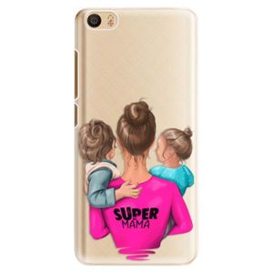 Plastové puzdro iSaprio - Super Mama - Boy and Girl - Xiaomi Mi5 vyobraziť
