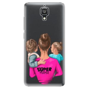 Plastové puzdro iSaprio - Super Mama - Boy and Girl - Xiaomi Mi4 vyobraziť