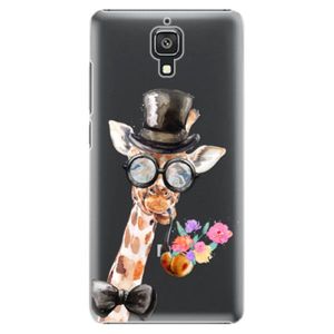 Plastové puzdro iSaprio - Sir Giraffe - Xiaomi Mi4 vyobraziť