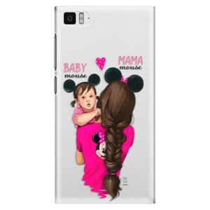 Plastové puzdro iSaprio - Mama Mouse Brunette and Girl - Xiaomi Mi3 vyobraziť
