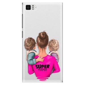 Plastové puzdro iSaprio - Super Mama - Two Boys - Xiaomi Mi3 vyobraziť