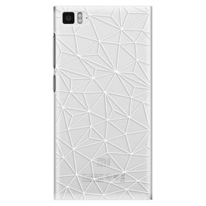 Plastové puzdro iSaprio - Abstract Triangles 03 - white - Xiaomi Mi3 vyobraziť