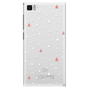 Plastové puzdro iSaprio - Abstract Triangles 02 - white - Xiaomi Mi3 vyobraziť