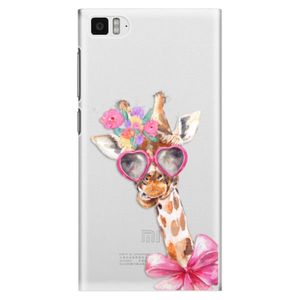 Plastové puzdro iSaprio - Lady Giraffe - Xiaomi Mi3 vyobraziť
