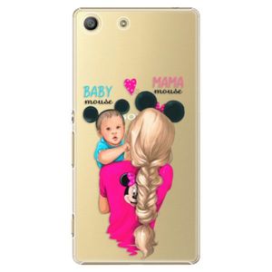 Plastové puzdro iSaprio - Mama Mouse Blonde and Boy - Sony Xperia M5 vyobraziť