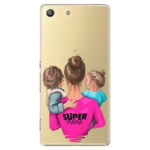 Plastové puzdro iSaprio - Super Mama - Boy and Girl - Sony Xperia M5 vyobraziť