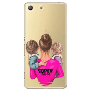 Plastové puzdro iSaprio - Super Mama - Two Boys - Sony Xperia M5 vyobraziť