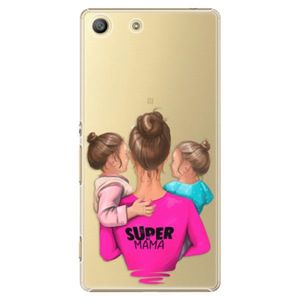Plastové puzdro iSaprio - Super Mama - Two Girls - Sony Xperia M5 vyobraziť