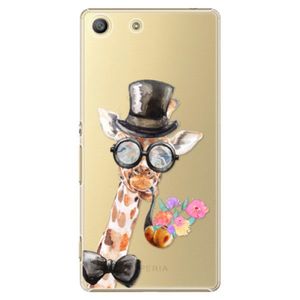 Plastové puzdro iSaprio - Sir Giraffe - Sony Xperia M5 vyobraziť