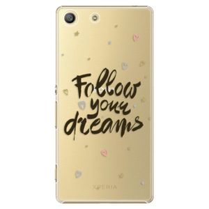 Plastové puzdro iSaprio - Follow Your Dreams - black - Sony Xperia M5 vyobraziť