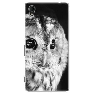 Plastové puzdro iSaprio - BW Owl - Sony Xperia M4 vyobraziť