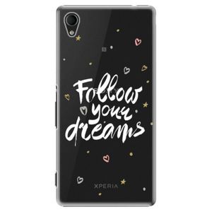Plastové puzdro iSaprio - Follow Your Dreams - white - Sony Xperia M4 vyobraziť