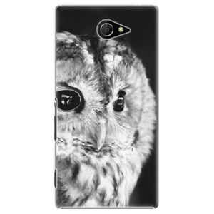 Plastové puzdro iSaprio - BW Owl - Sony Xperia M2 vyobraziť