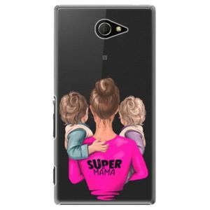 Plastové puzdro iSaprio - Super Mama - Two Boys - Sony Xperia M2 vyobraziť