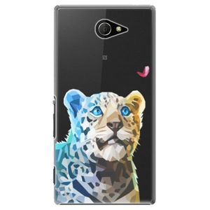 Plastové puzdro iSaprio - Leopard With Butterfly - Sony Xperia M2 vyobraziť