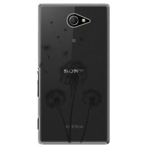 Plastové puzdro iSaprio - Three Dandelions - black - Sony Xperia M2 vyobraziť