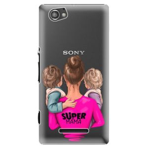 Plastové puzdro iSaprio - Super Mama - Two Boys - Sony Xperia M vyobraziť